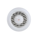 Wentylator do sauny +150°C | wysoka temperatura | MMotors MM KLASYK  | 100 mm | Biały | Klapa zwrotna 