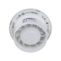 Wentylator do sauny +150°C | wysoka temperatura | MMotors MM KLASYK  | 100 mm | Biały | Klapa zwrotna 