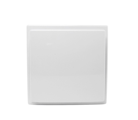 Wentylator łazienkowy serii OK Połysk. Wyposażenie standardowe. Niebieski led Oświeltenie Niebieski Led. Średnica 100 mm