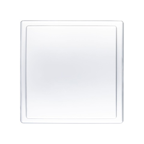 Wentylator łazienkowy serii OK. Biały Połysk. Wyposażenie standardowe. Oświeltenie Biały Led. Średnica 100 mm